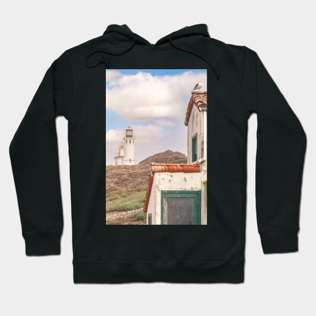 Channel Lighthouse Hoodie by jvnimages